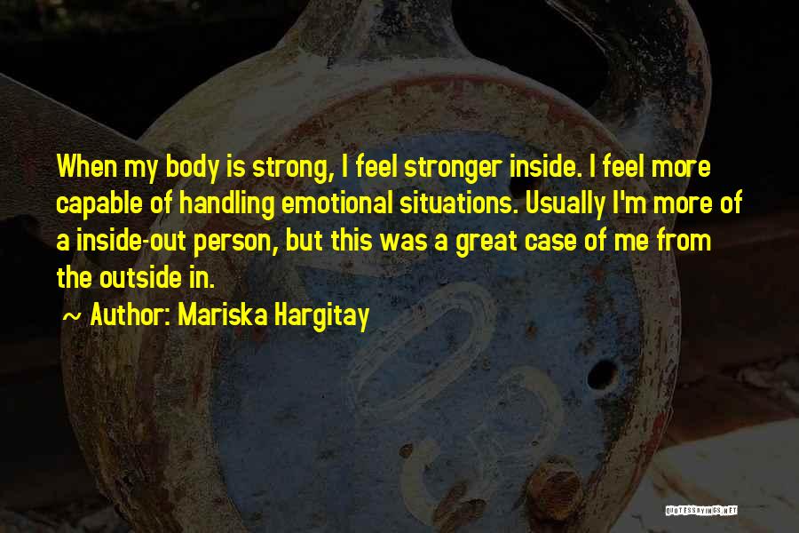 Childish Attitude Quotes By Mariska Hargitay