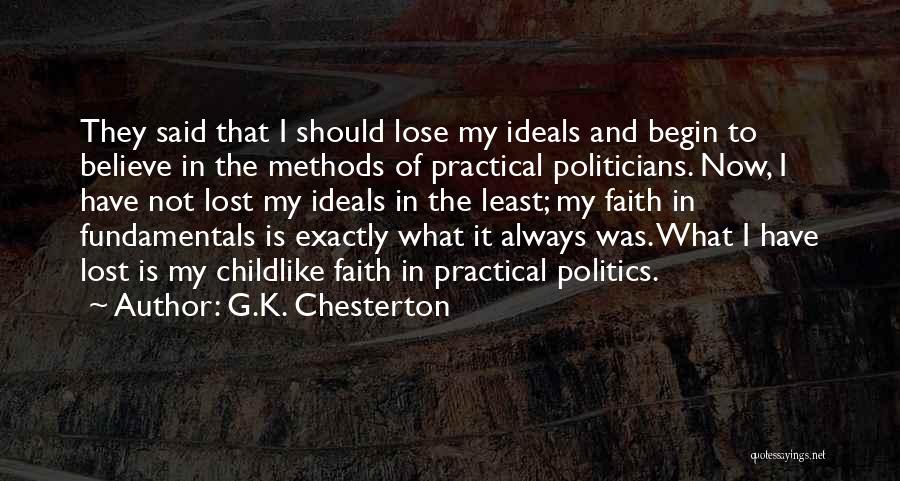 Childlike Quotes By G.K. Chesterton