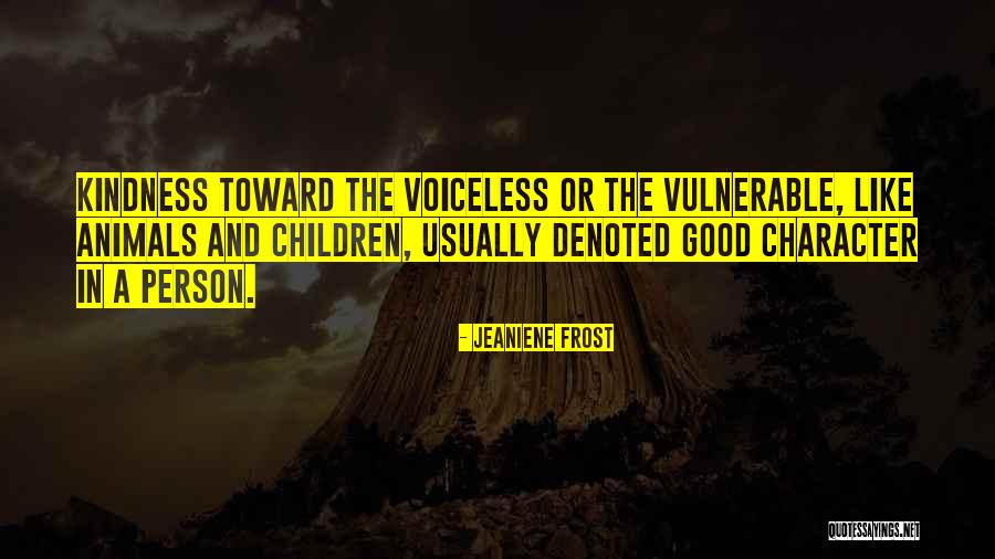 Children And Animals Quotes By Jeaniene Frost Children And Animals Quotes By Jeaniene Frost