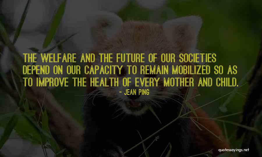 Children And Health Quotes By Jean Ping Children And Health Quotes By Jean Ping