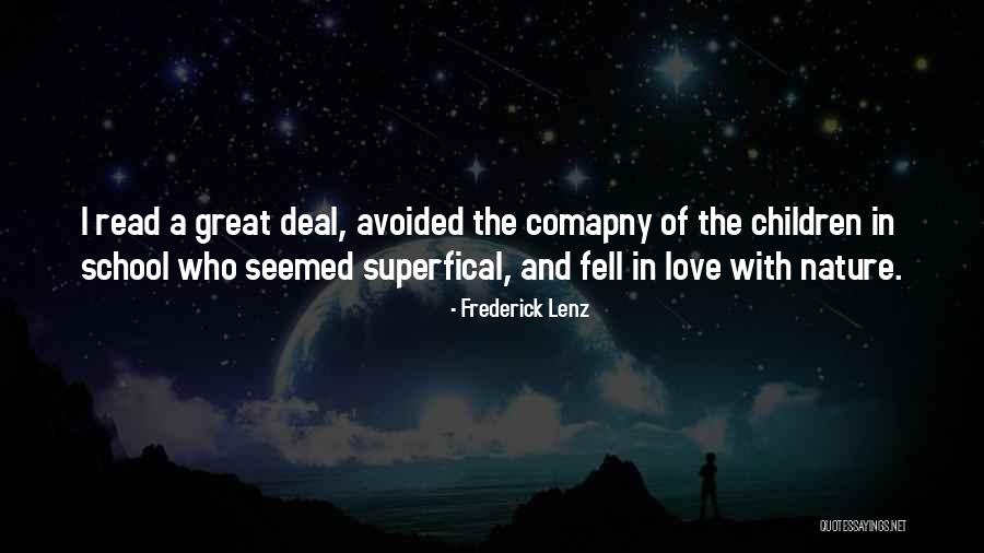 Children And Nature Quotes By Frederick Lenz Children And Nature Quotes By Frederick Lenz