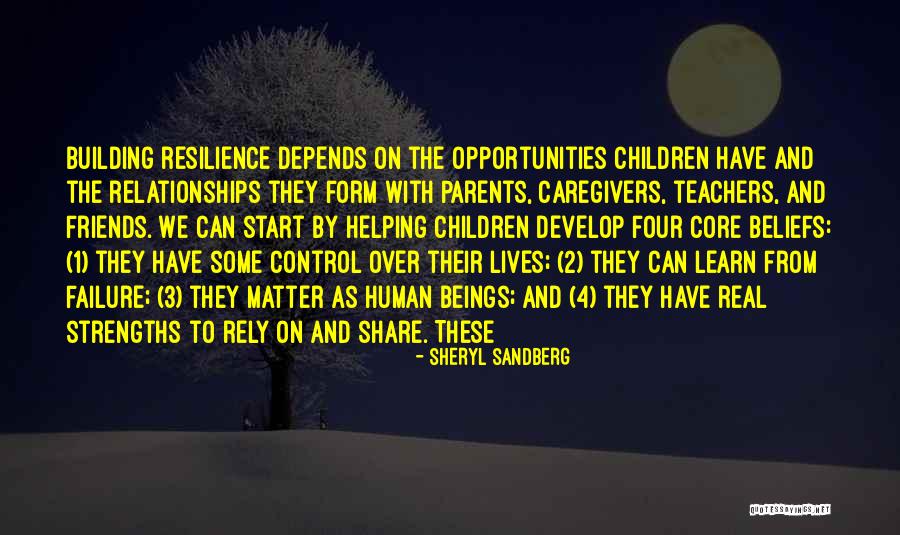 Children Have 2 Parents Quotes By Sheryl Sandberg
