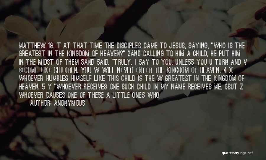 Children In Heaven Quotes By Anonymous