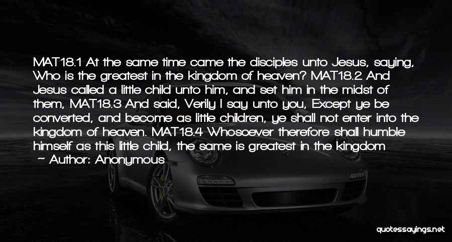 Children In Heaven Quotes By Anonymous