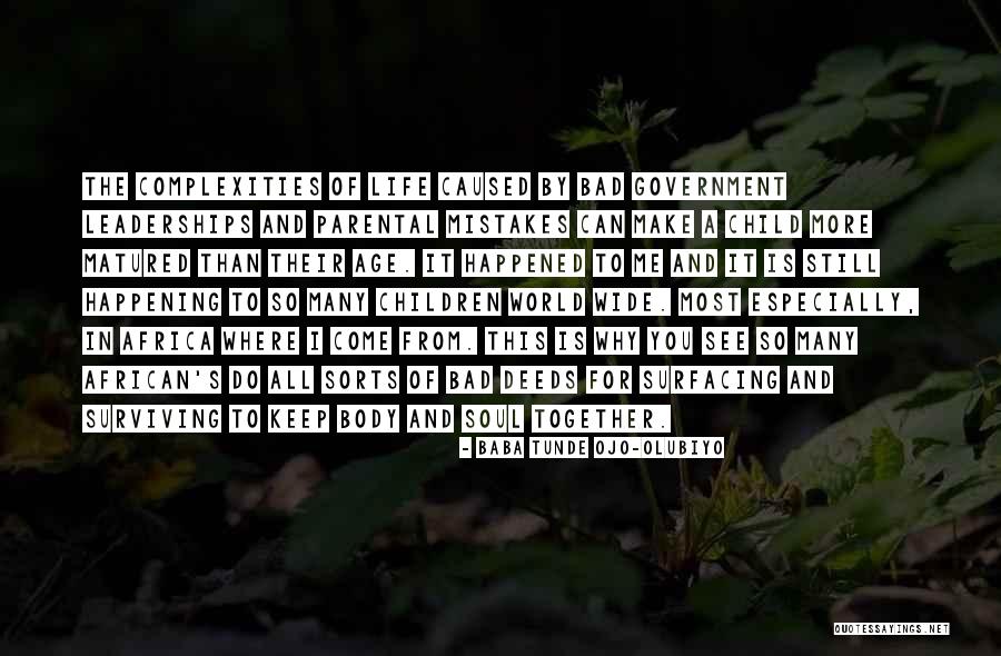 Children Of Abuse Quotes By Baba Tunde Ojo-Olubiyo Children Of Abuse Quotes By Baba Tunde Ojo-Olubiyo