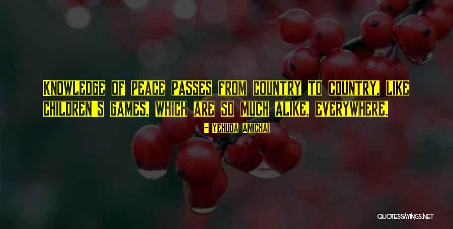 Children S Games Quotes By Yehuda Amichai Children S Games Quotes By Yehuda Amichai
