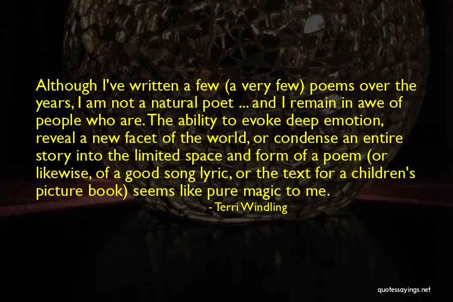 Children Song Quotes By Terri Windling Children Song Quotes By Terri Windling