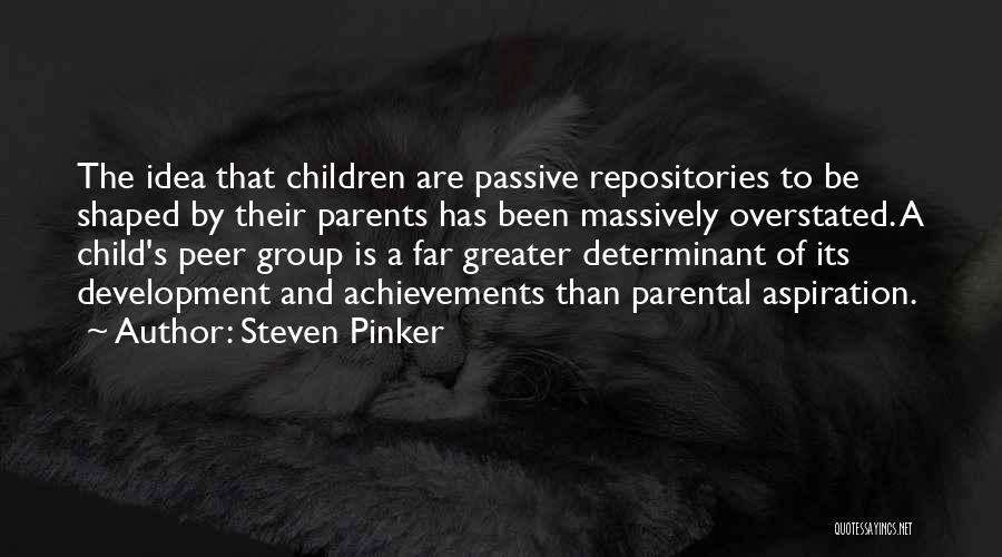 Children's Achievements Quotes By Steven Pinker