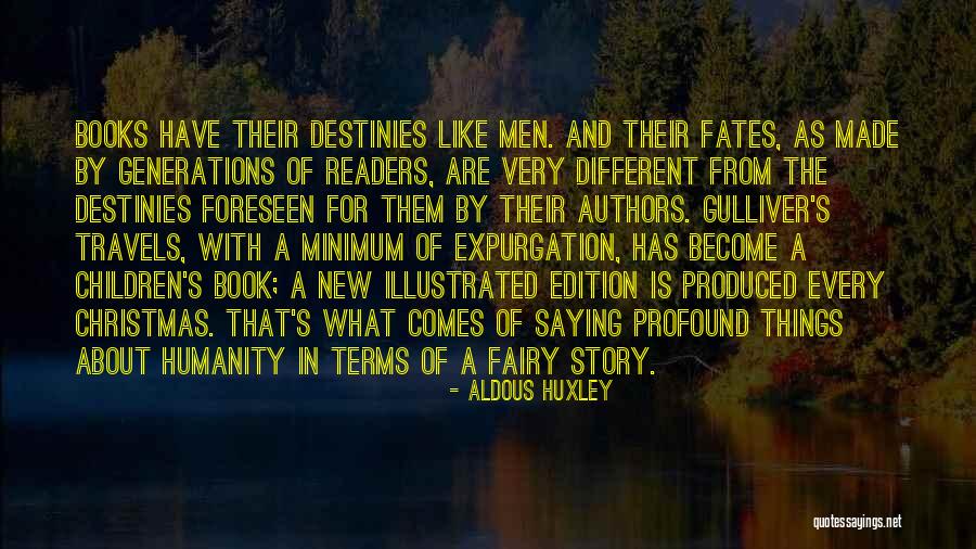 Children's Christmas Book Quotes By Aldous Huxley