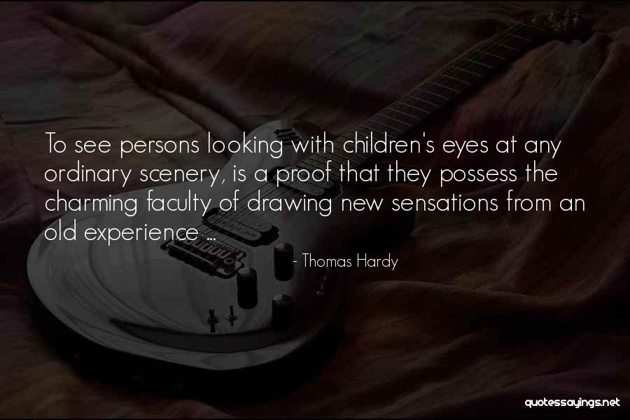 Children's Eyes Quotes By Thomas Hardy