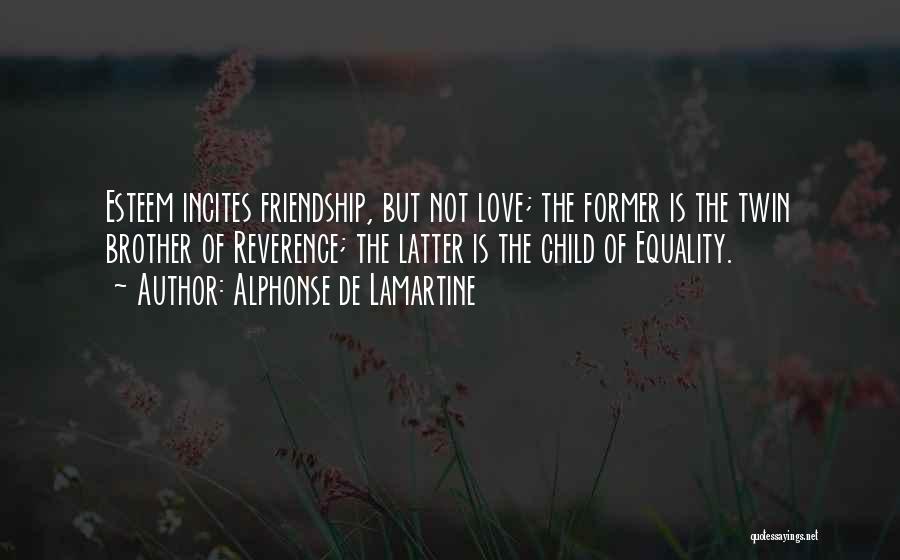 Children's Friendship Quotes By Alphonse De Lamartine