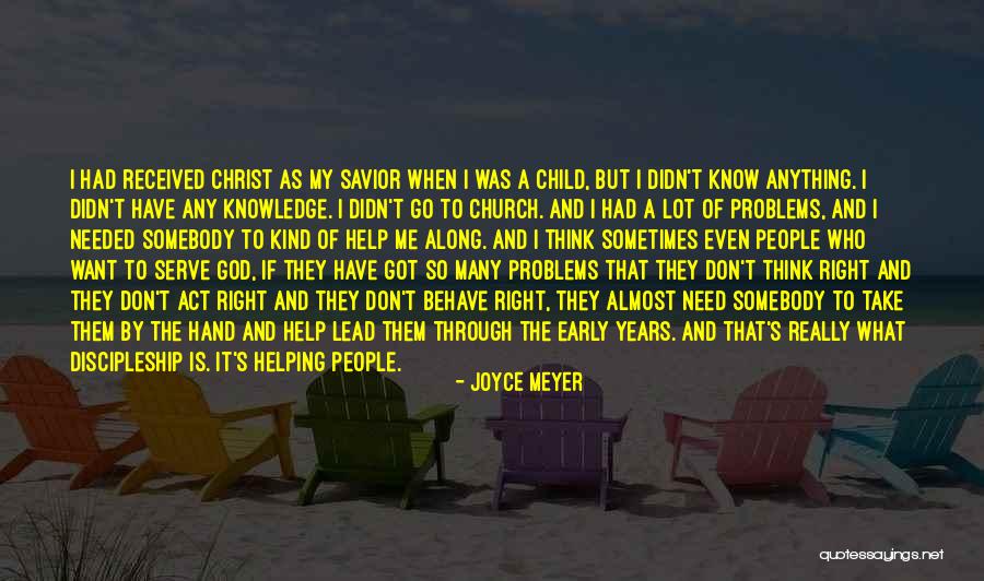 Children's Hands Quotes By Joyce Meyer