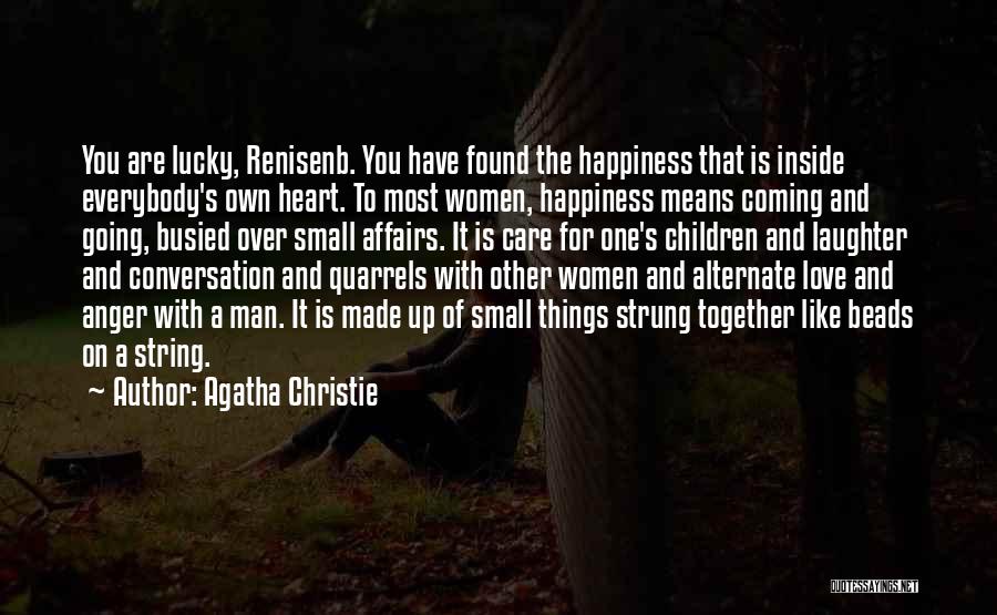 Children's Happiness Quotes By Agatha Christie