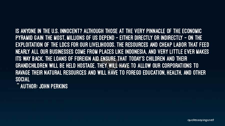 Children's Health Quotes By John Perkins