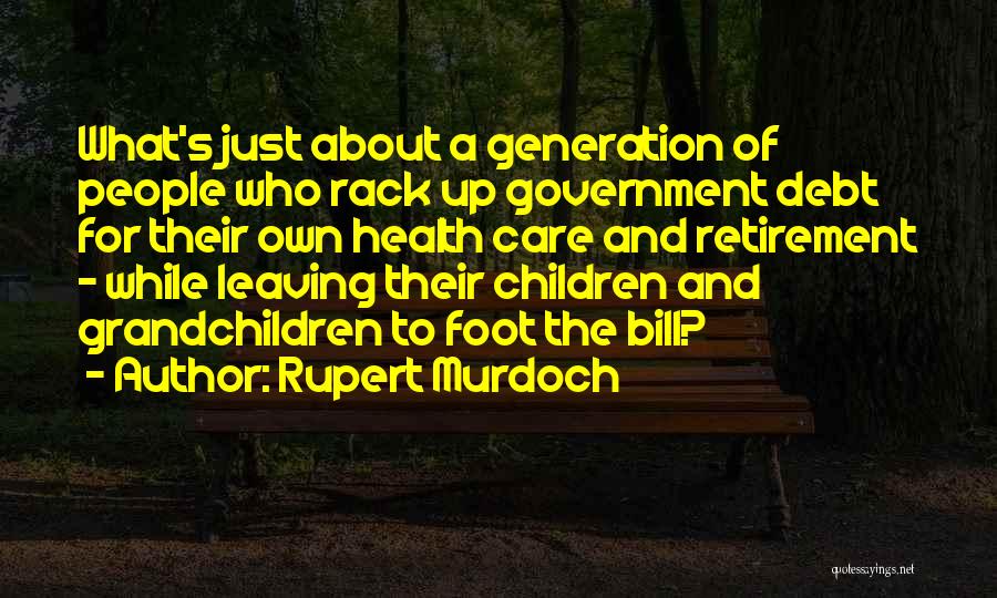 Children's Health Quotes By Rupert Murdoch