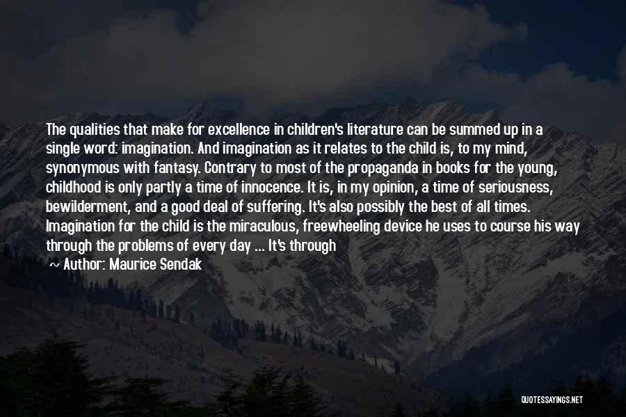 Children's Innocence Quotes By Maurice Sendak