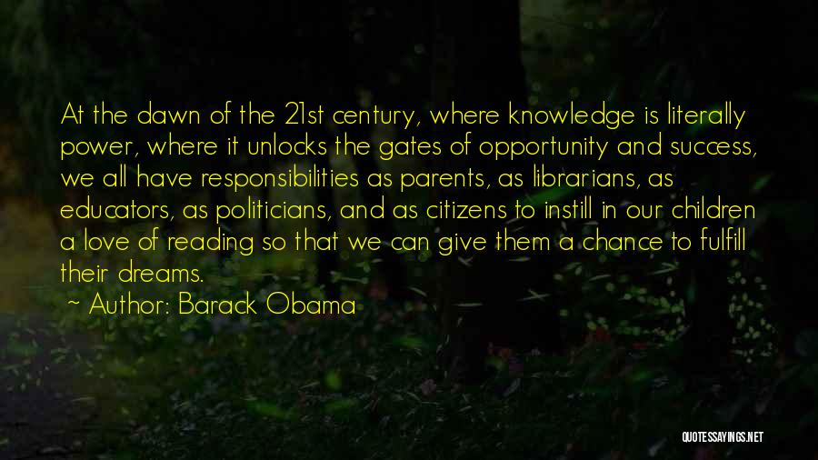 Children's Librarians Quotes By Barack Obama