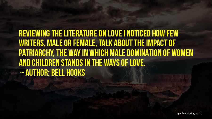 Children's Literature Love Quotes By Bell Hooks
