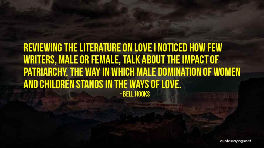 Children's Literature Love Quotes By Bell Hooks