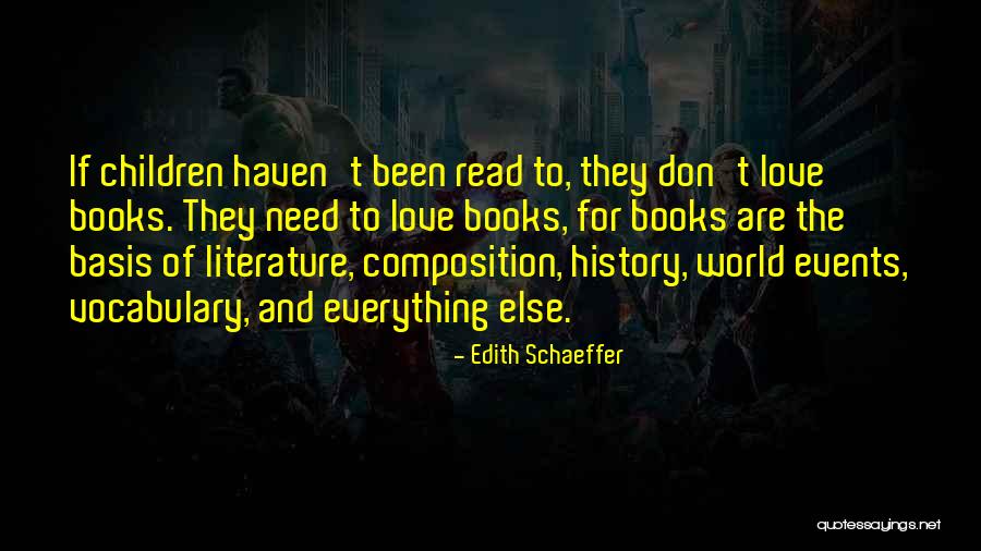 Children's Literature Love Quotes By Edith Schaeffer