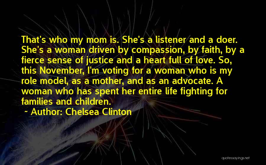 Children's Love For Mother Quotes By Chelsea Clinton