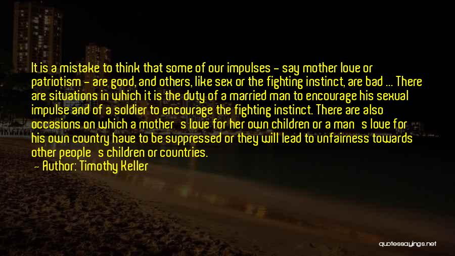 Children's Love For Mother Quotes By Timothy Keller