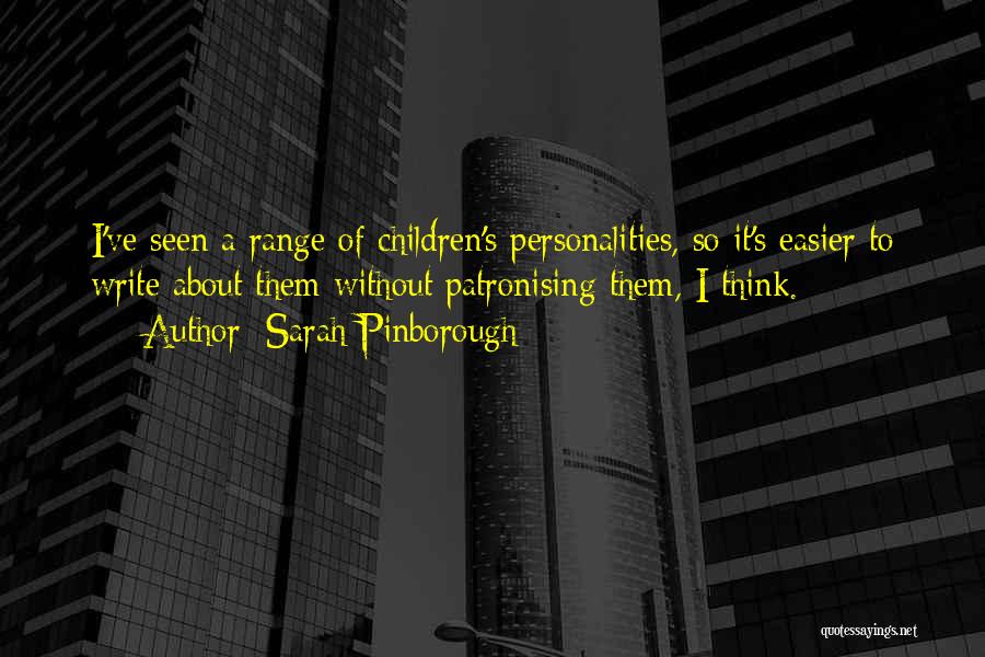 Children's Quotes By Sarah Pinborough