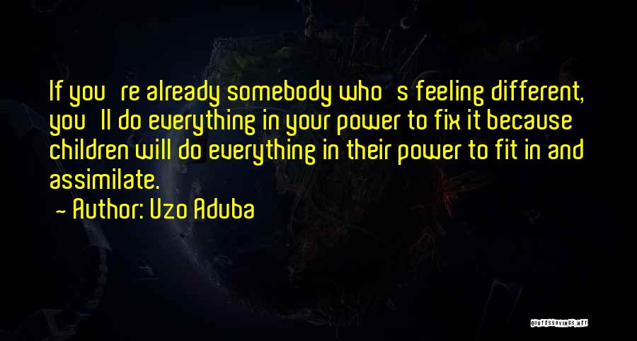 Children's Quotes By Uzo Aduba