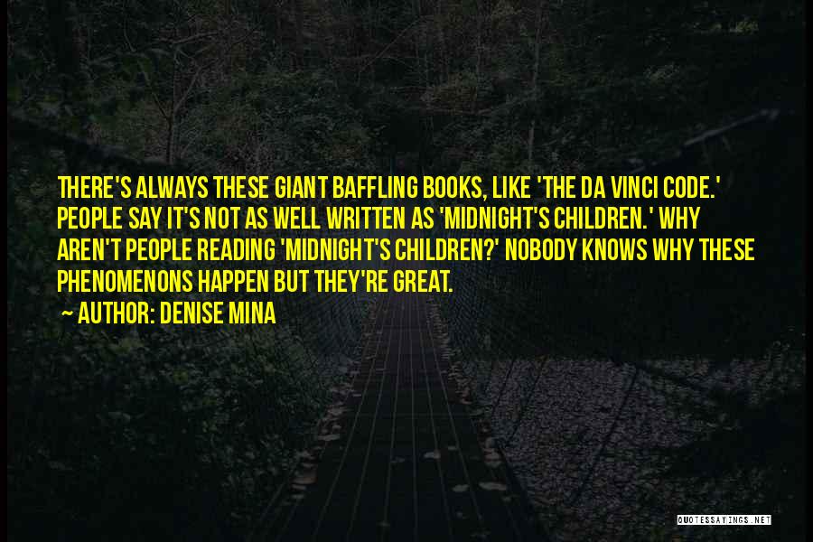 Children's Reading Quotes By Denise Mina