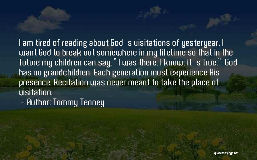 Children's Reading Quotes By Tommy Tenney