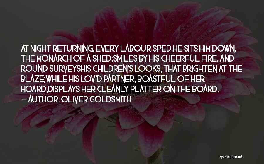 Children's Smiles Quotes By Oliver Goldsmith