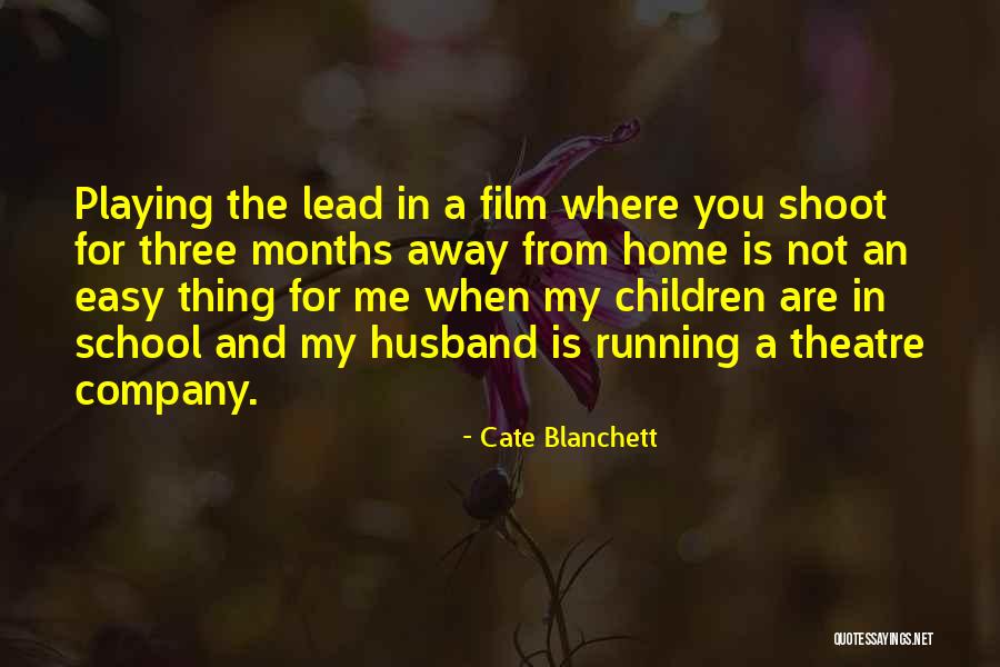 Children's Theatre Quotes By Cate Blanchett