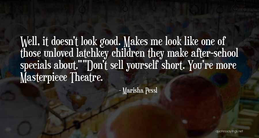 Children's Theatre Quotes By Marisha Pessl