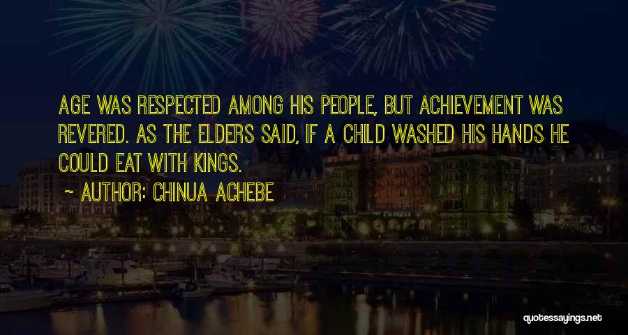 Child's Achievement Quotes By Chinua Achebe