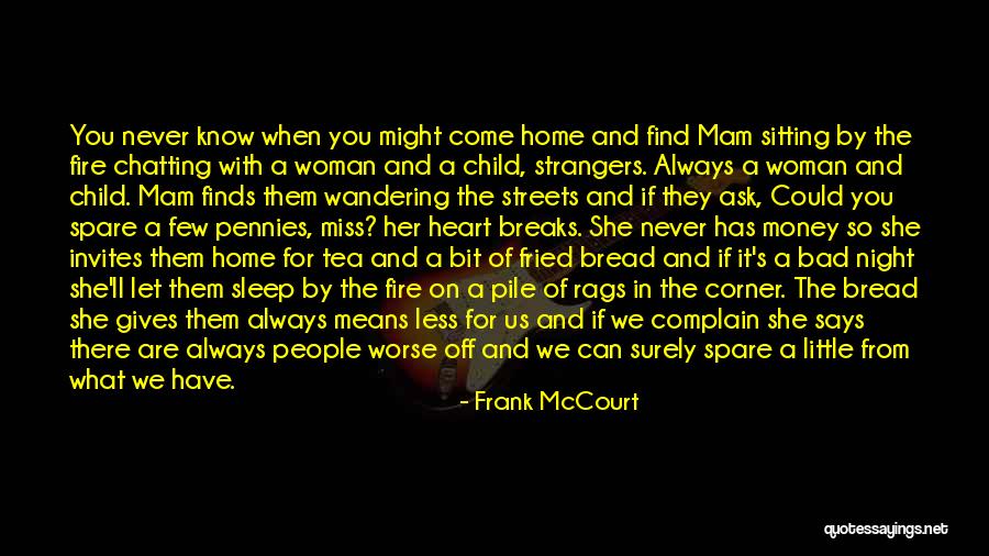 Child's Heart Quotes By Frank McCourt