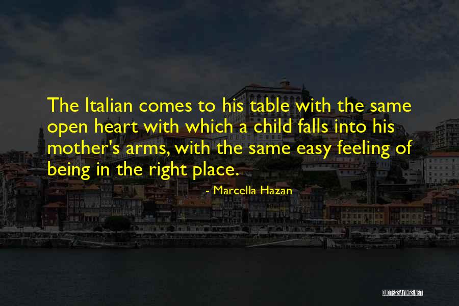 Child's Heart Quotes By Marcella Hazan