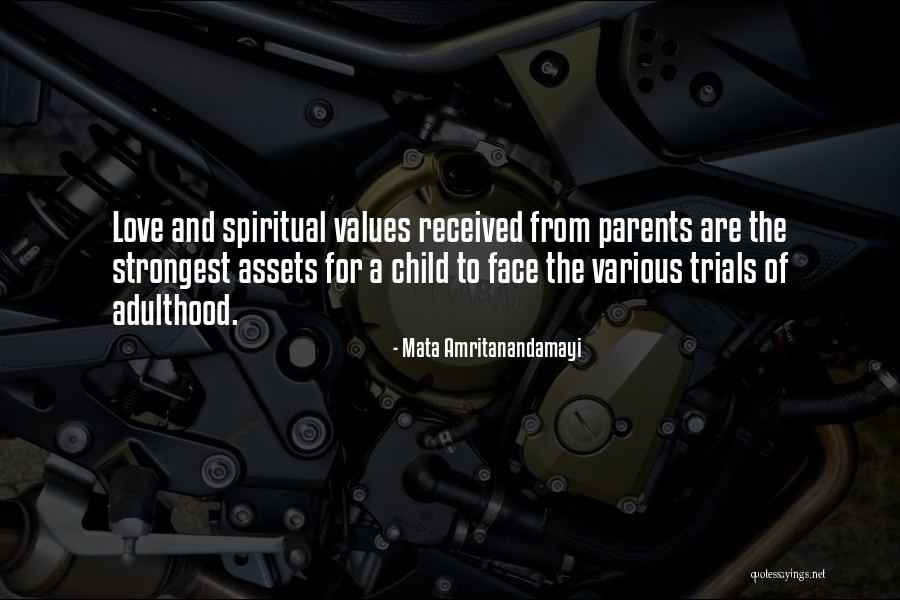 Child's Love For Parents Quotes By Mata Amritanandamayi Child's Love For Parents Quotes By Mata Amritanandamayi