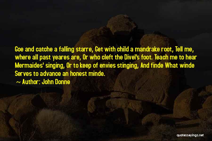 Child's Quotes By John Donne