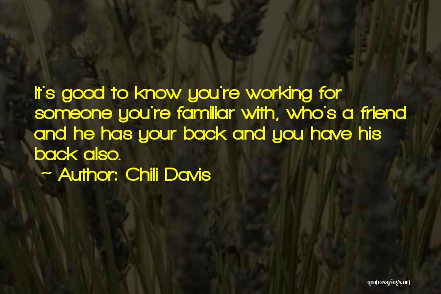 Chili Quotes By Chili Davis