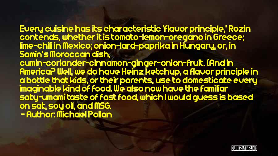 Chili Quotes By Michael Pollan