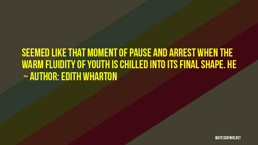 Chilled Quotes By Edith Wharton