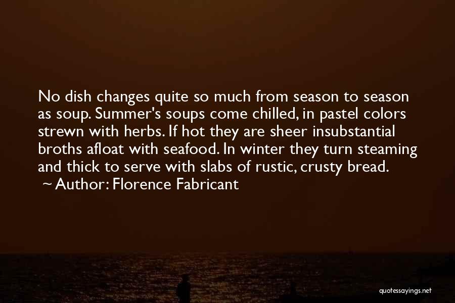 Chilled Quotes By Florence Fabricant