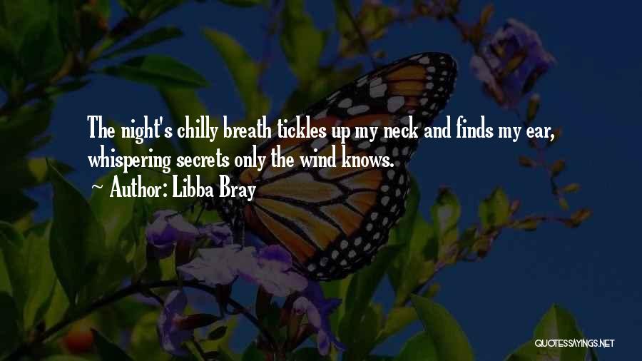 Chilly Wind Quotes By Libba Bray