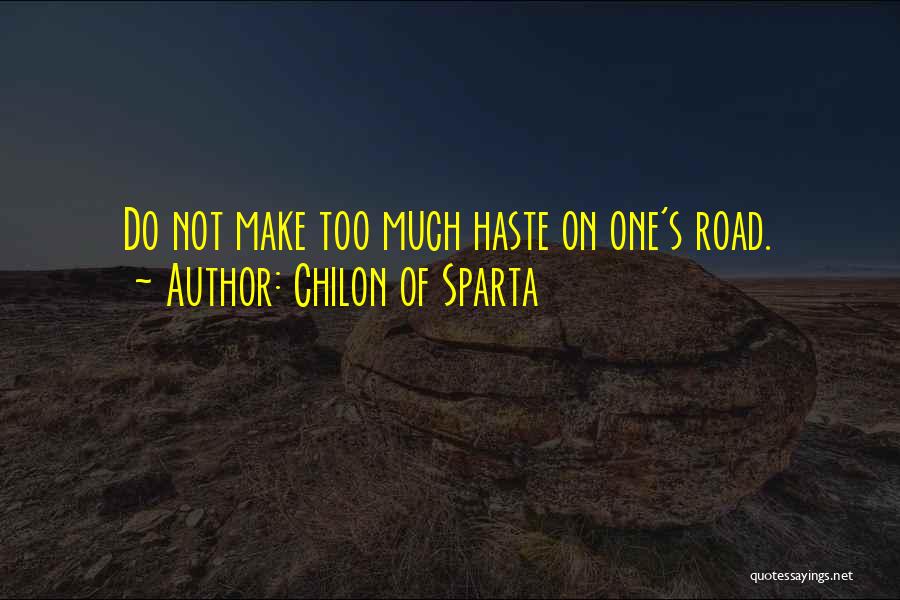 Chilon Of Sparta Quotes 1901405