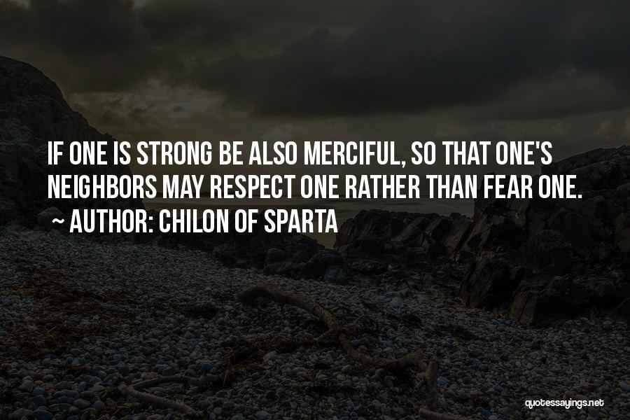 Chilon Of Sparta Quotes 273906