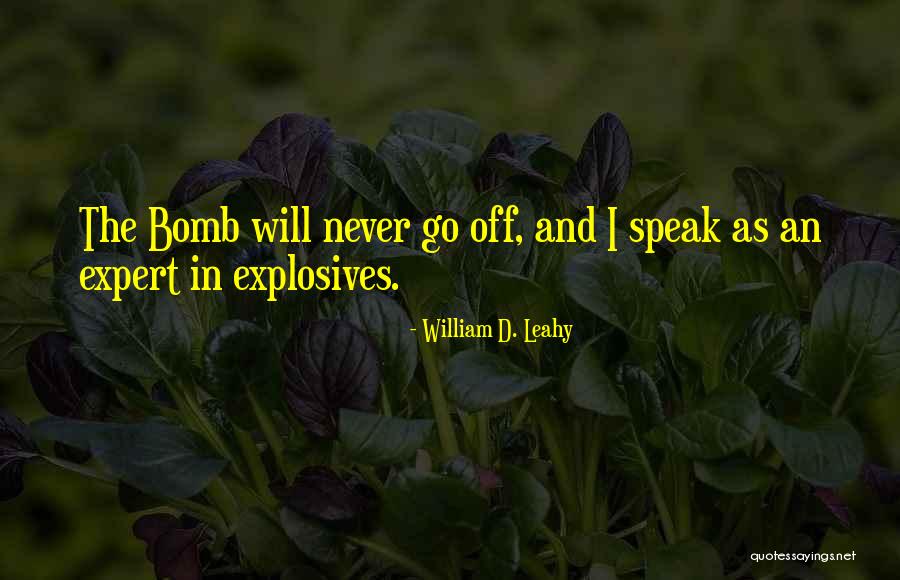 Chiluba Congo Quotes By William D. Leahy