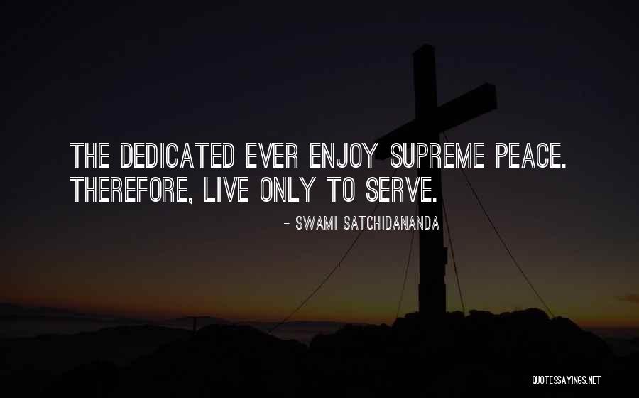 Chilvers Abstract Quotes By Swami Satchidananda