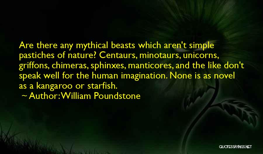 Chimeras Quotes By William Poundstone