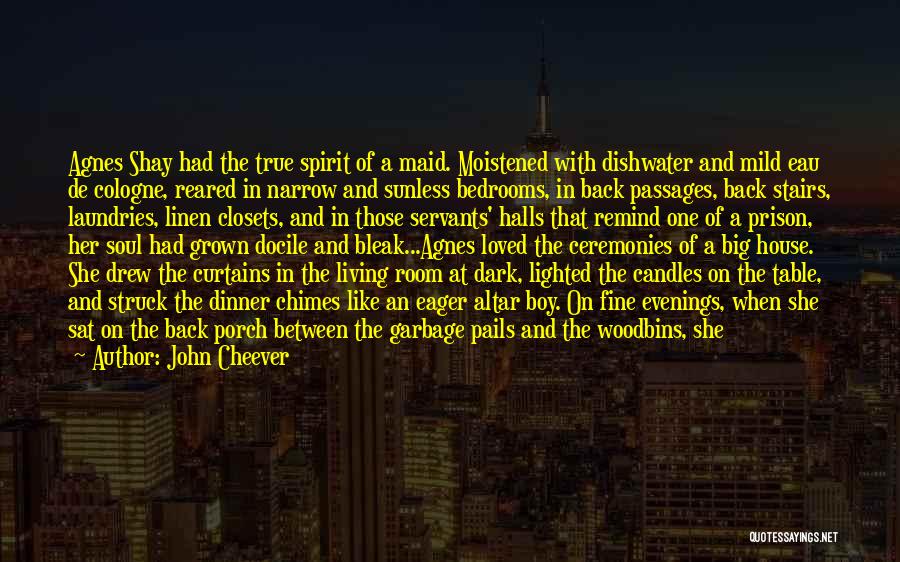 Chimes Quotes By John Cheever
