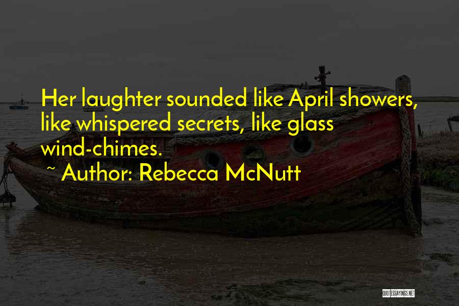 Chimes Quotes By Rebecca McNutt